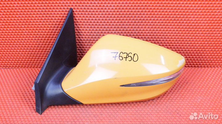 Зеркало заднего вида боковое левое Hyundai Sonata