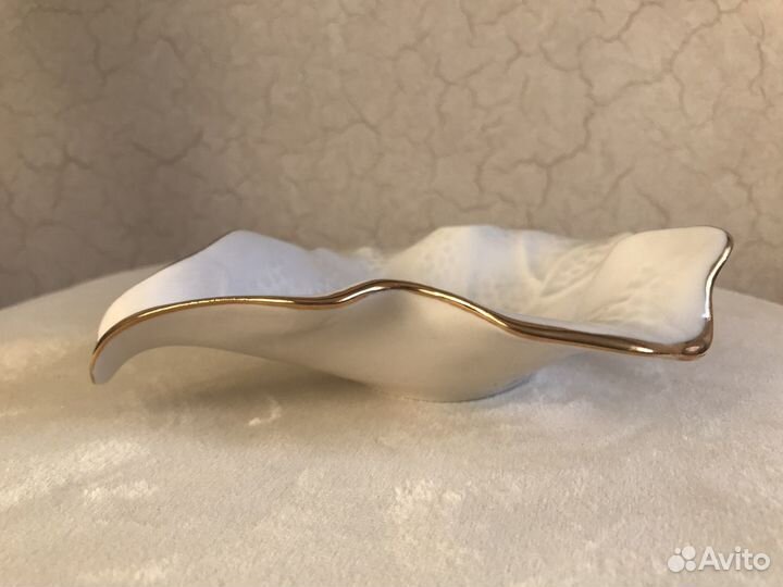 Ваза для колечек (пепельница) Листочек и Рыбка дфз