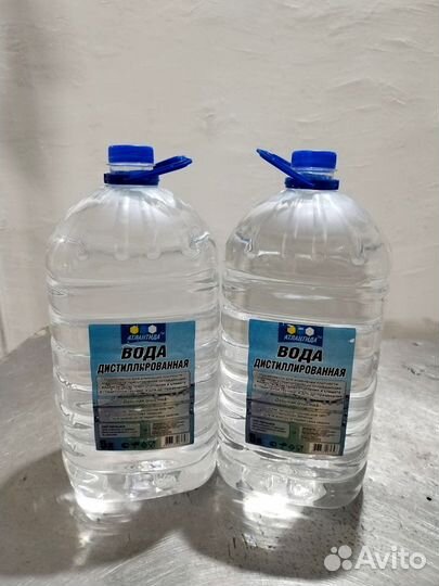 Вода дистиллированная 10л