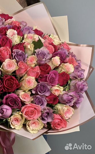 Цветы 51 роза