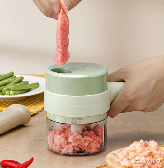Измельчитель овощерезка блендер терка комбайн 4в1