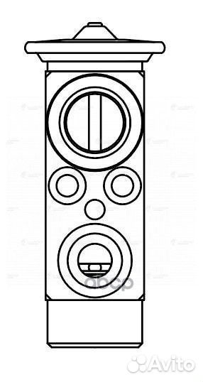 Клапан расширительный системы кондиционера volv