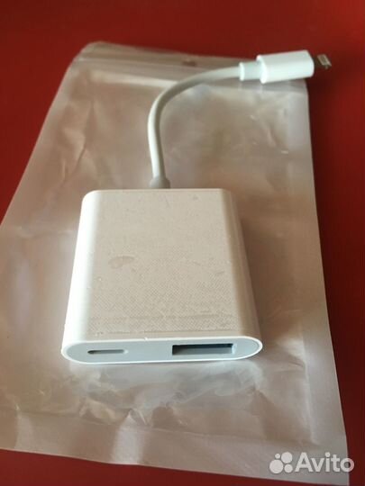 iPhone OTG Lightning USB 3.0 адаптер переходник