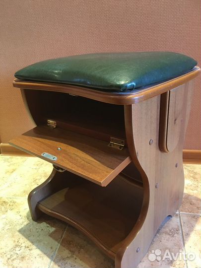 Тумба-банкетка для обуви (массив дерева). новая