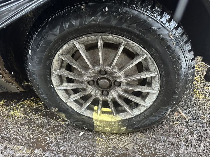 Диски 4*100 с зимней резиной 185 70 14