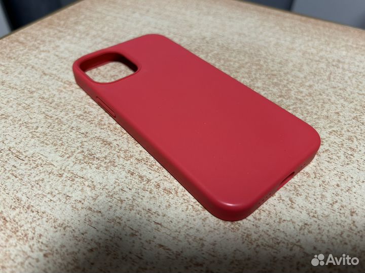 Чехол для iPhone 12 mini uBear силиконовый розовый