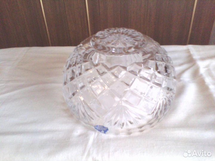 Салатник хрустальн. глубок. 