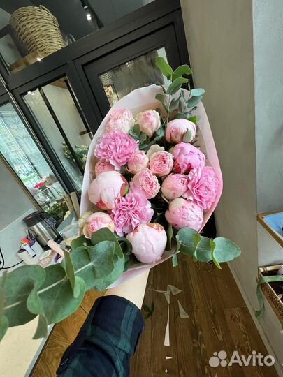 Пионы букет с доставкой