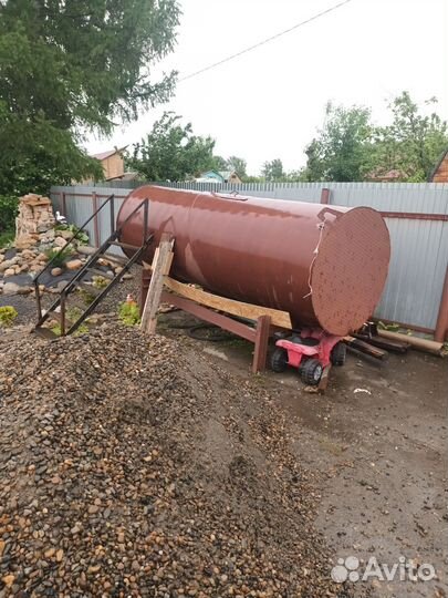 Бочка металлическая