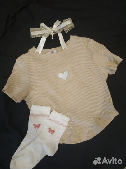 Кроп топ Лолита