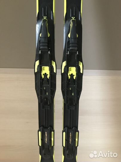 Беговые лыжи Fischer Carbonlite 191 с креплениями