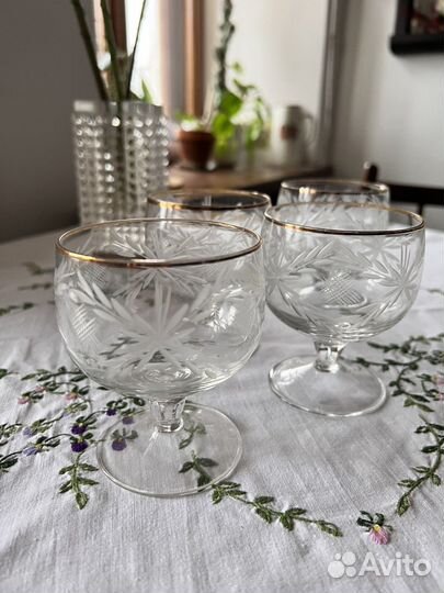 Бокалы для бренди винтаж