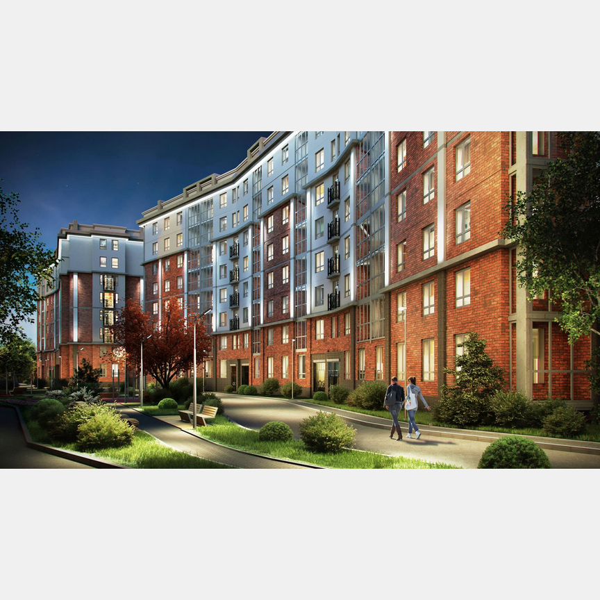 Квартира-студия, 34,4 м², 2/8 эт.