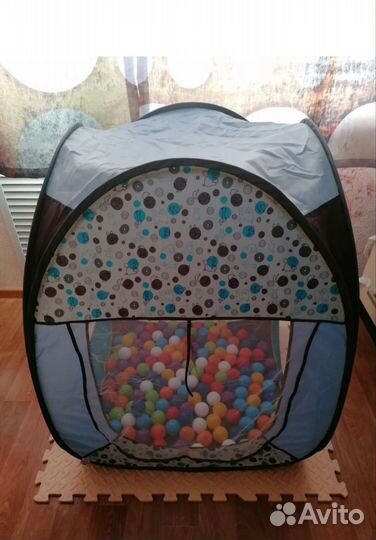 Детская палатка с шариками