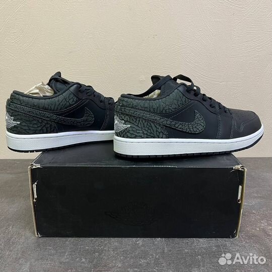 Air Jordan 1 Low SE Black Elephant