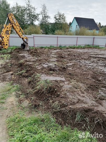 Отсыпка, выравнивание, планировка, раскорчевка