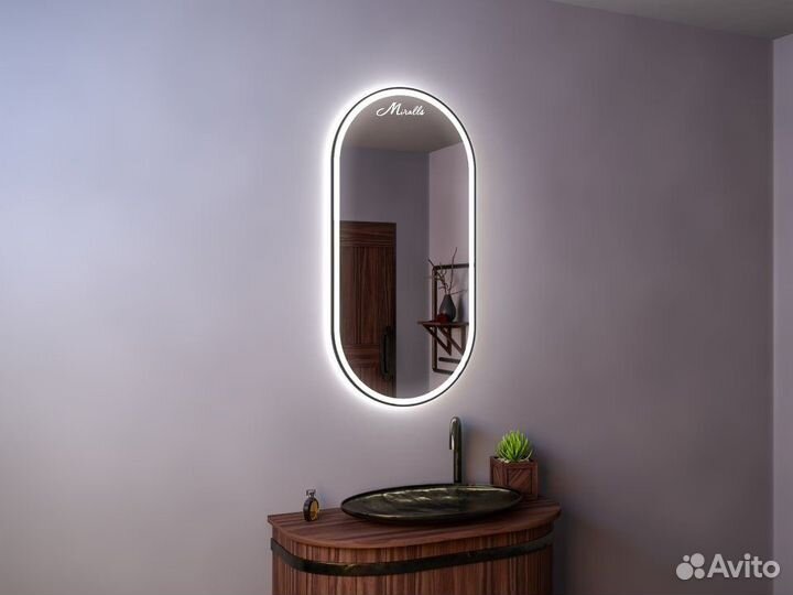 Зеркало в тонкой раме Ameli Plus Miralls