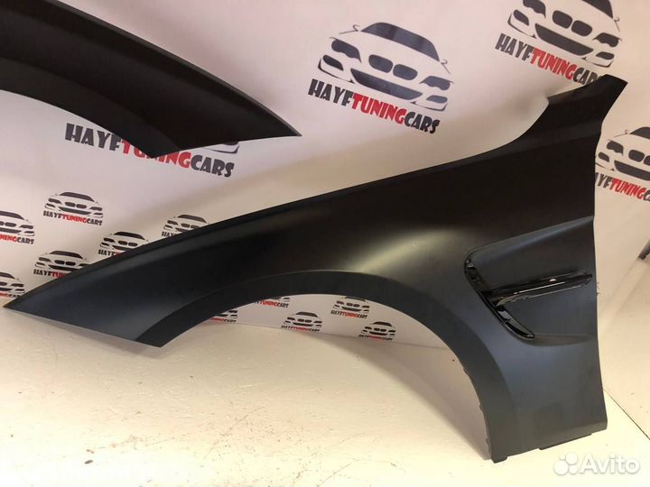 Крылья стиль M3 BMW 3 серии F30 с жабрами комплект