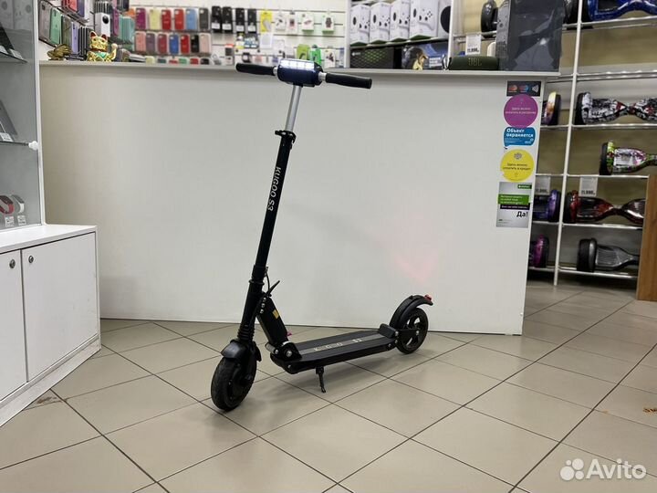 Электросамокат kugoo jilong S3 черный новый