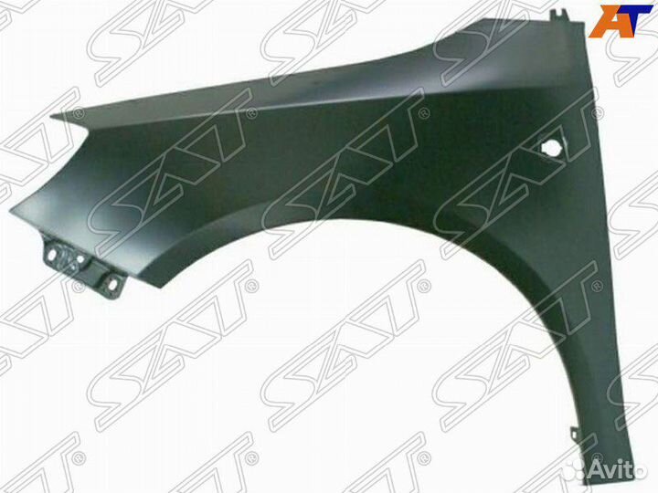 Крыло переднее Skoda Fabia 2007-2014