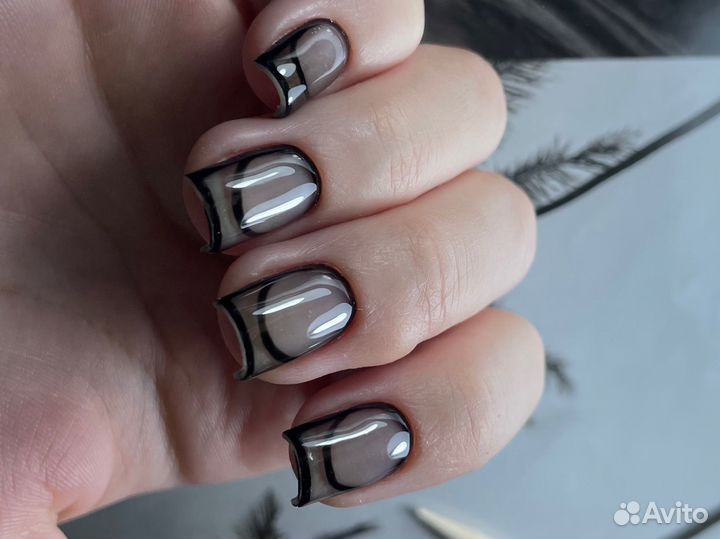 Маникюр гель лак