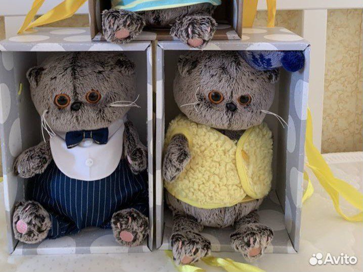 Кот Басик 20 см оригинал новый