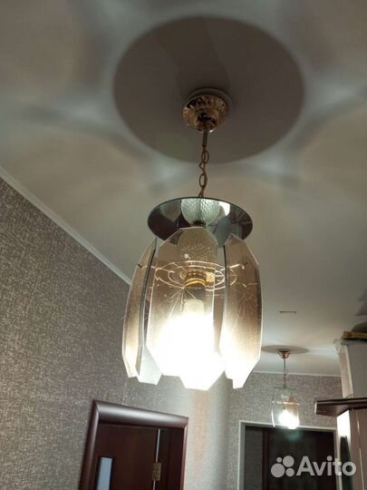 Люстра потолочная бу
