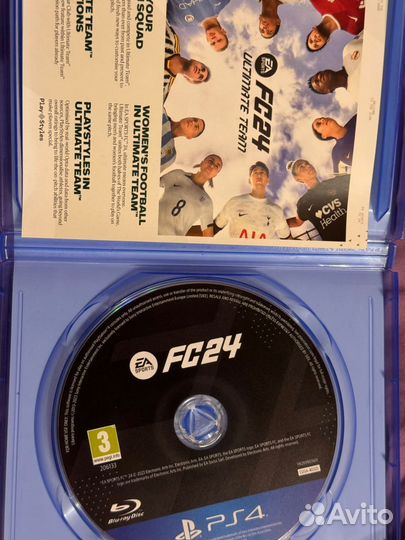 Ea fc 24 ps4 диск