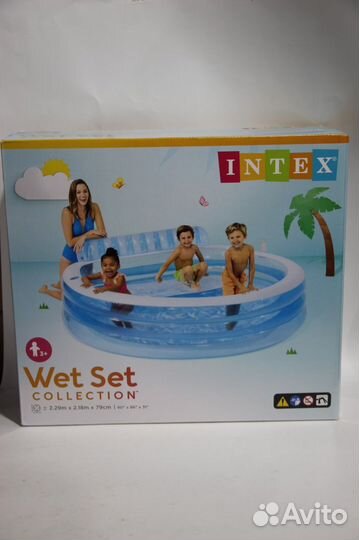 Бассейн надувной 590л