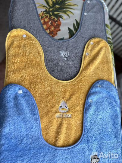 Слюнявчики для кормления, рисования, умывания