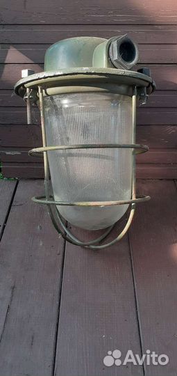 Светильник уличный подвесной, плафон ретро