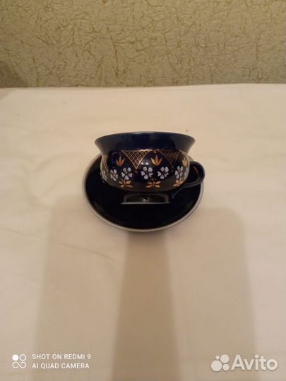 Кофейная пара фарфор СССР