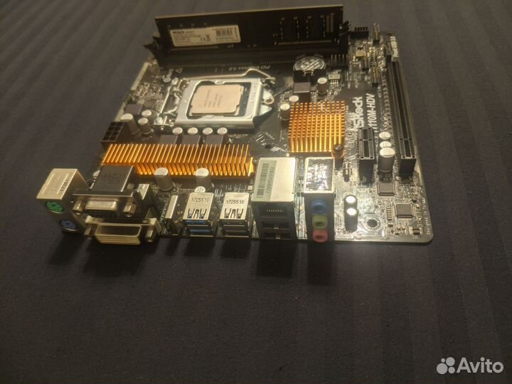 Asrock h110m-hdv/g3930/4gb