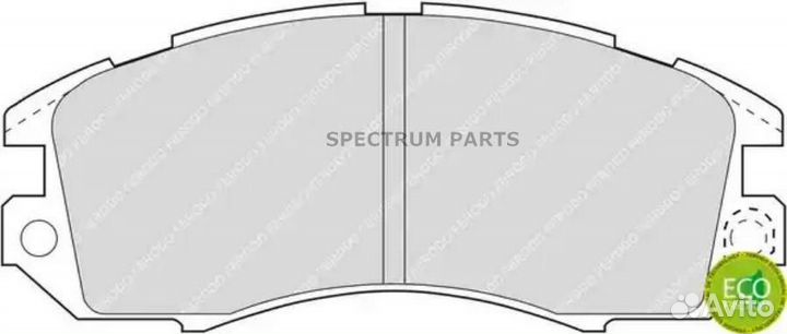 Колодки ferodo FDB789 ferodo FDB789