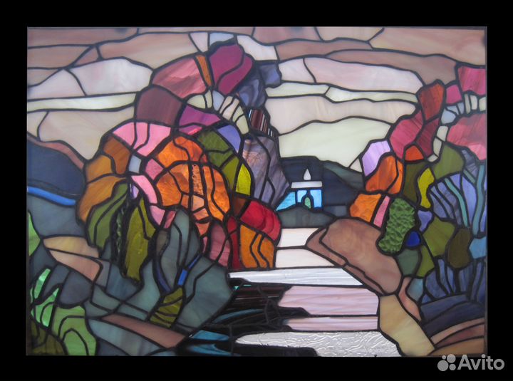Витраж в технике Тиффани. Обучение, изготовление
