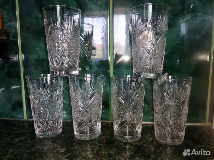 Хрустальные стаканы СССР