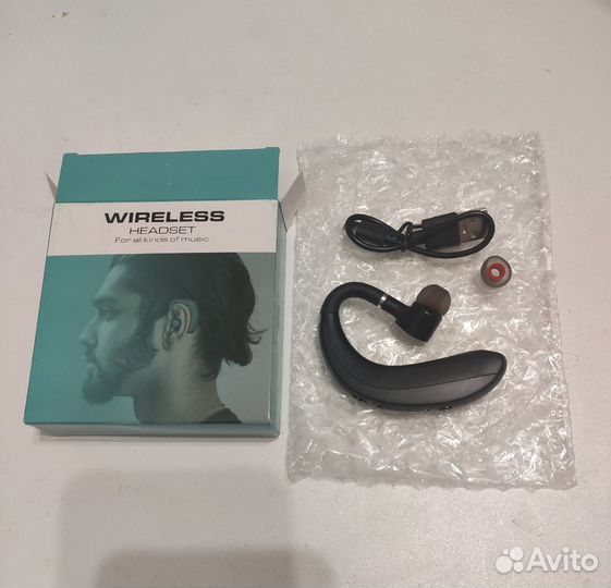 Новая Bluetooth гарнитура на одно ухо