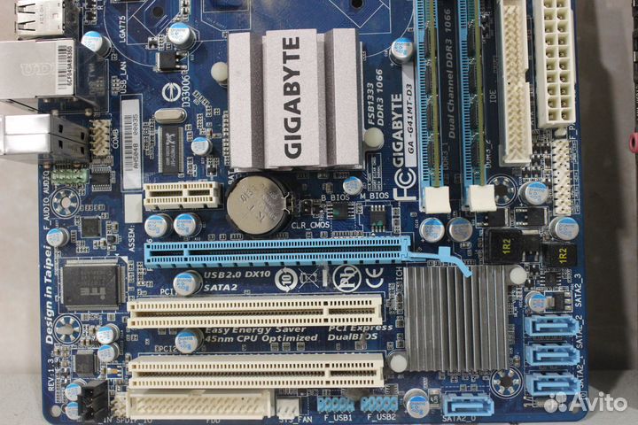 Наборы c2d 2-ядра, с платой G41 с 4gb ddr3 и fan