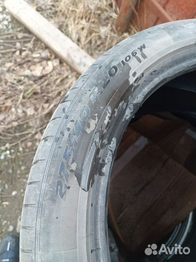 Pirelli P Zero 275/40 R20 и 315/35 R20