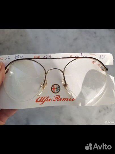 Alfa romeo очки