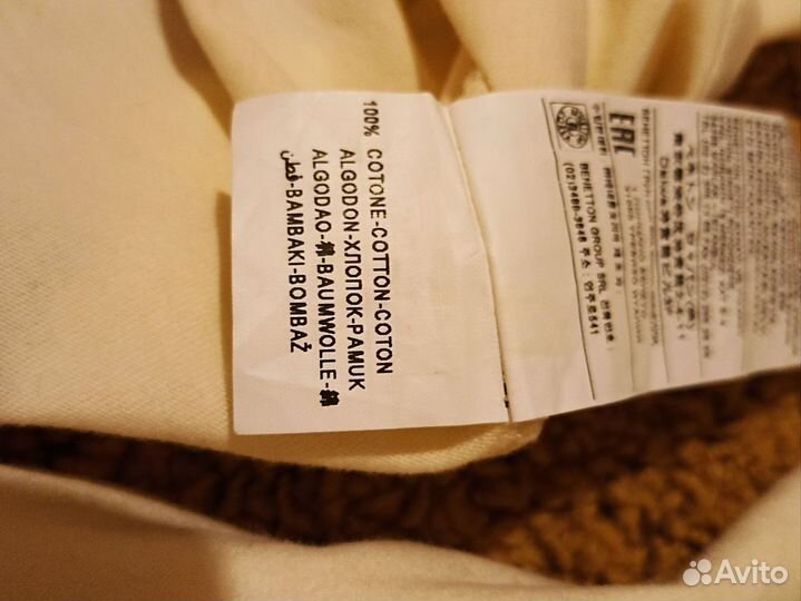 Лонгслив benetton рост 170 13-14 лет