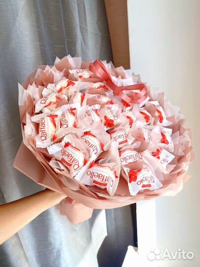 Букет из конфет raffaello