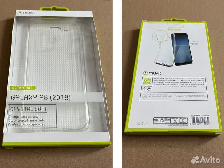 Чехол и защитное стекло для Samsung Galaxy A8