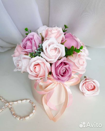 Мыльные розы Букет мыльных роз