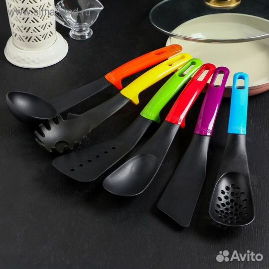 Набор кухонных принадлежностей Доляна «Монпансье»