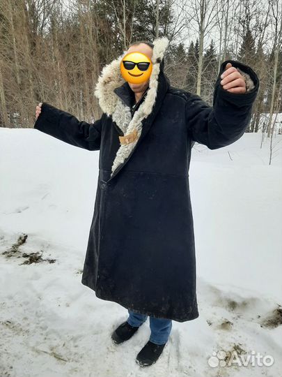 Тулуп из натуральной авчины