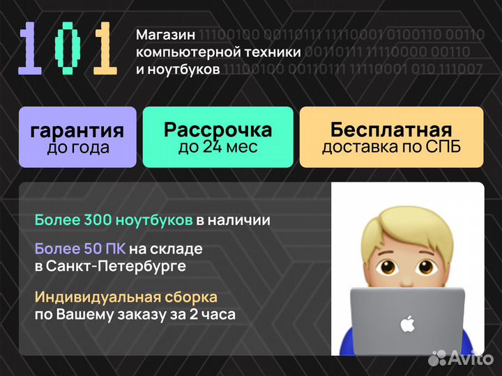 Игровой ноутбук MSI Thin / GTX 1050 Ti / i5