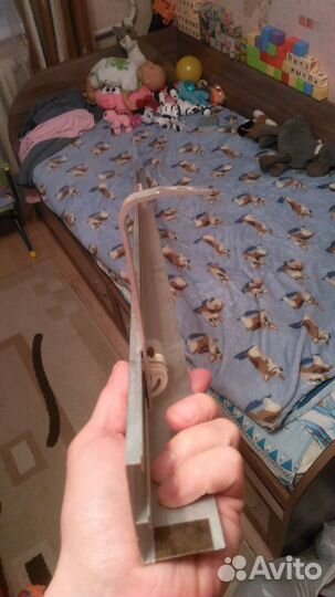 Карниз советский 2 метра (55 х 35 мм / Алюминий)