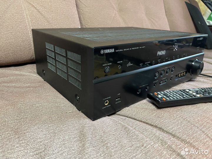 Ресивер yamaha rx-v671(bluetooth,phono,usb,hdmi)