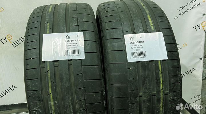 Continental SportContact 6 255/35 R21 94Y
